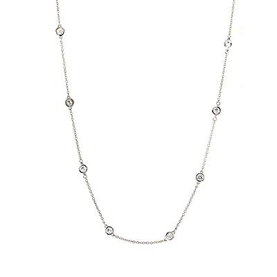 ADCO Diamond | Bezel Set Diamonds Necklace