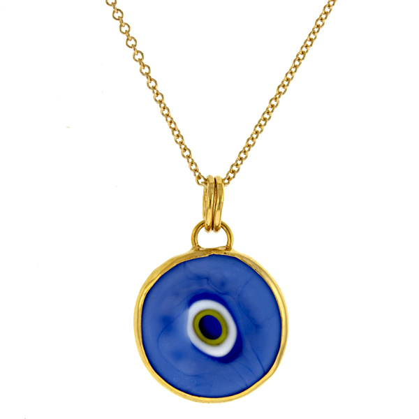 ADCO Diamond | Blue Evil Eye Pendant